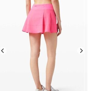 EUC Lululemon Pace Rival Skirt Pink 15” size 2